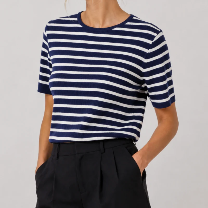 HINKE | Rib T-shirt 100% Merino