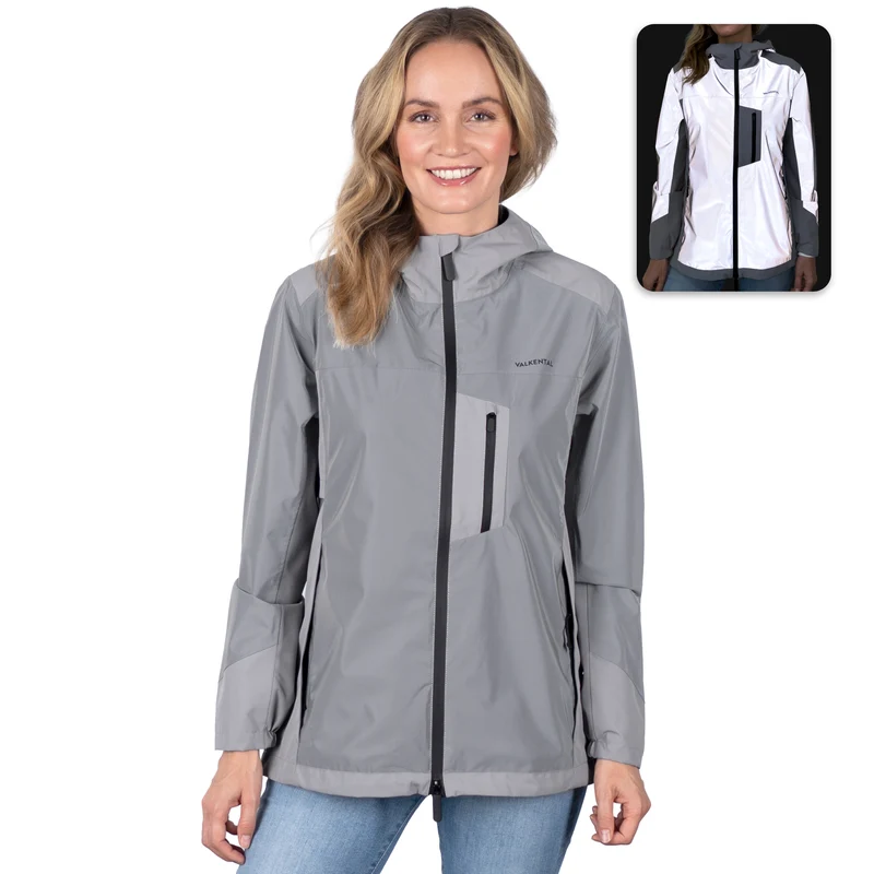 NIEUW: Rain Jacket Pro - 100% reflecterende regenjas met ventilatie en helmcapuchon