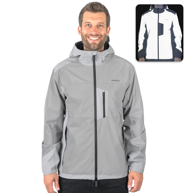 NIEUW: Rain Jacket Pro - 100% reflecterende regenjas met ventilatie en helmcapuchon