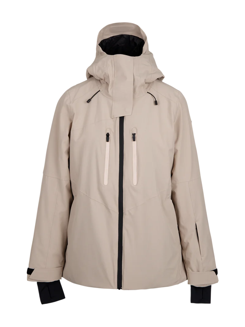 Avamena Women Snow Jacket | Simply Taupe