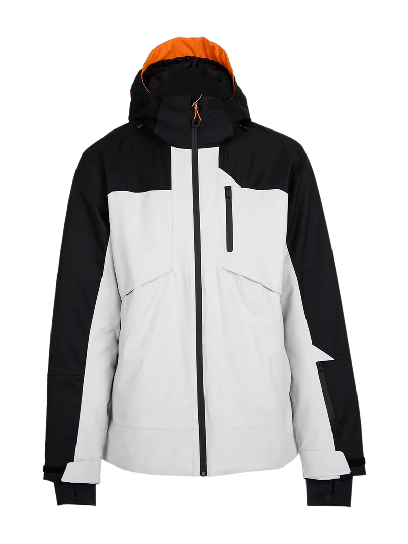 Kanisher Men Snow Jacket | Soft Grey