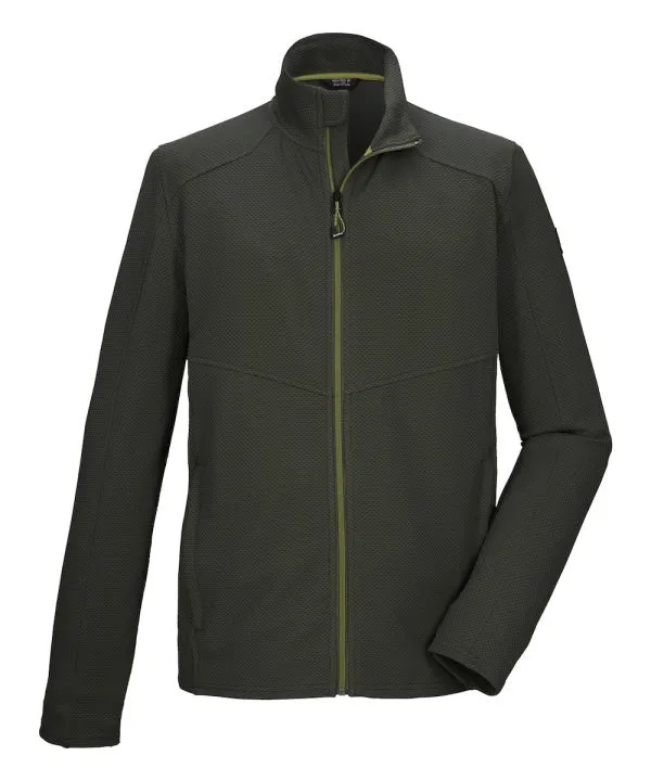 Killtec KOS 68 Flex Fleece Vest Heren - Groen