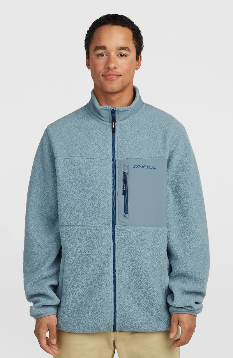 Must-Have High-Pile fleecevest met volledige rits | Murky Water