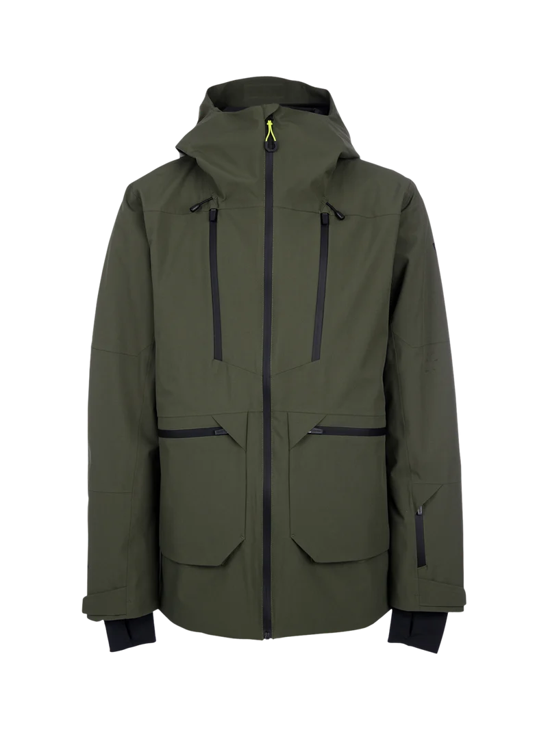 Biride Men Snow Jacket | Deep Green