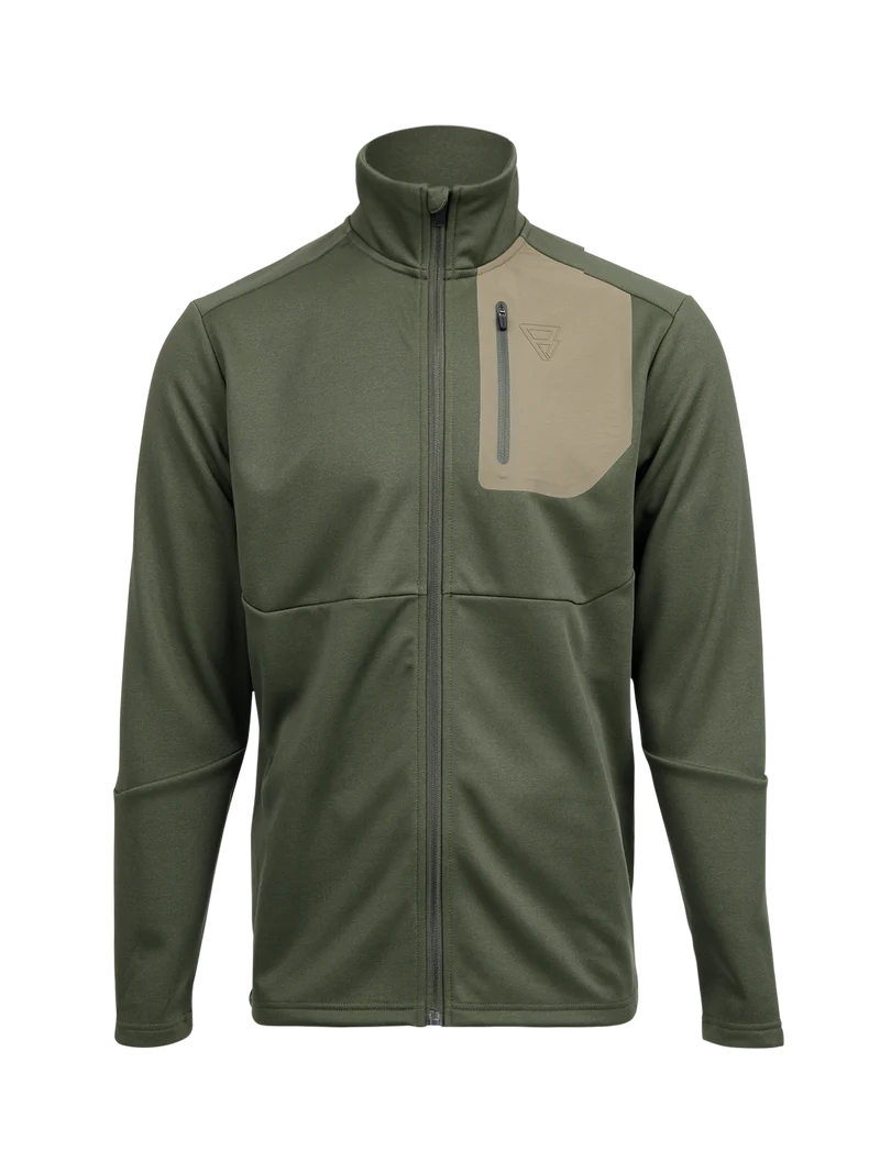 Amatti Men Snow Fleece | Deep Green