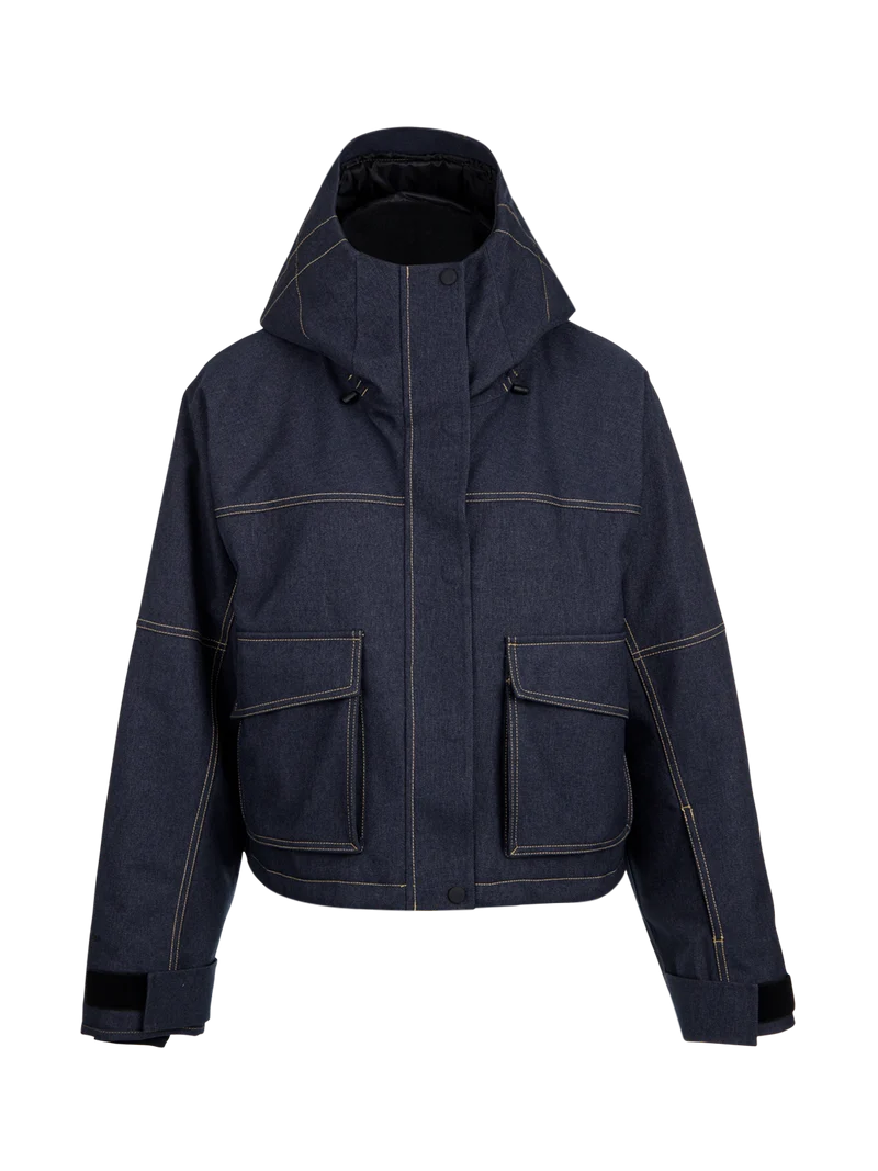 Lima-Denim Women Snow Jacket | Denim