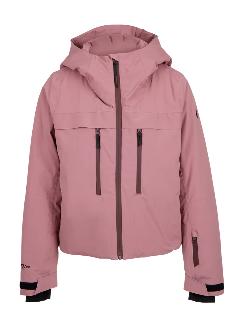 Jarmena Women Snow Jacket | Wistful Mauve