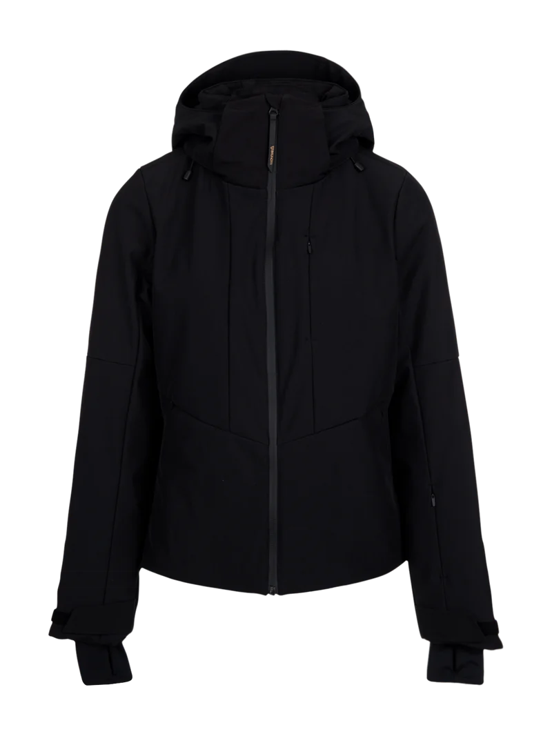 Jana Women Softshell Jacket Snow | Black