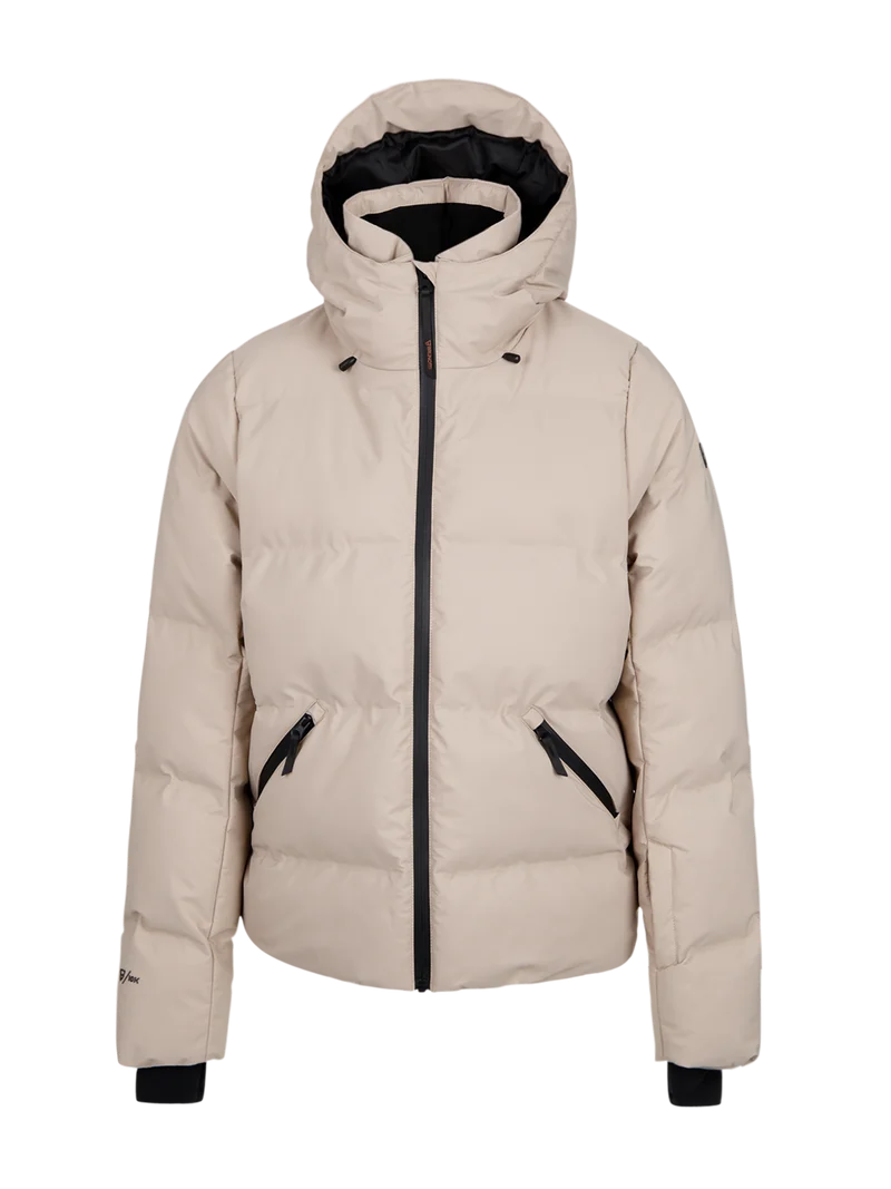 Erin Women Snow Jacket | Simply Taupe