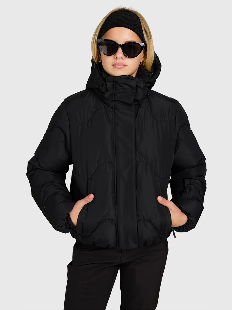 Tidy Girls Snow Jacket | Black