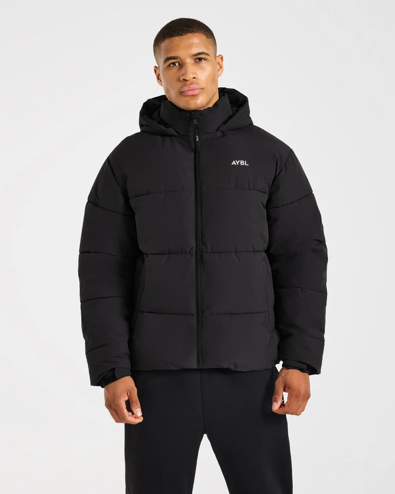 Classic Puffer Coat - Zwart
