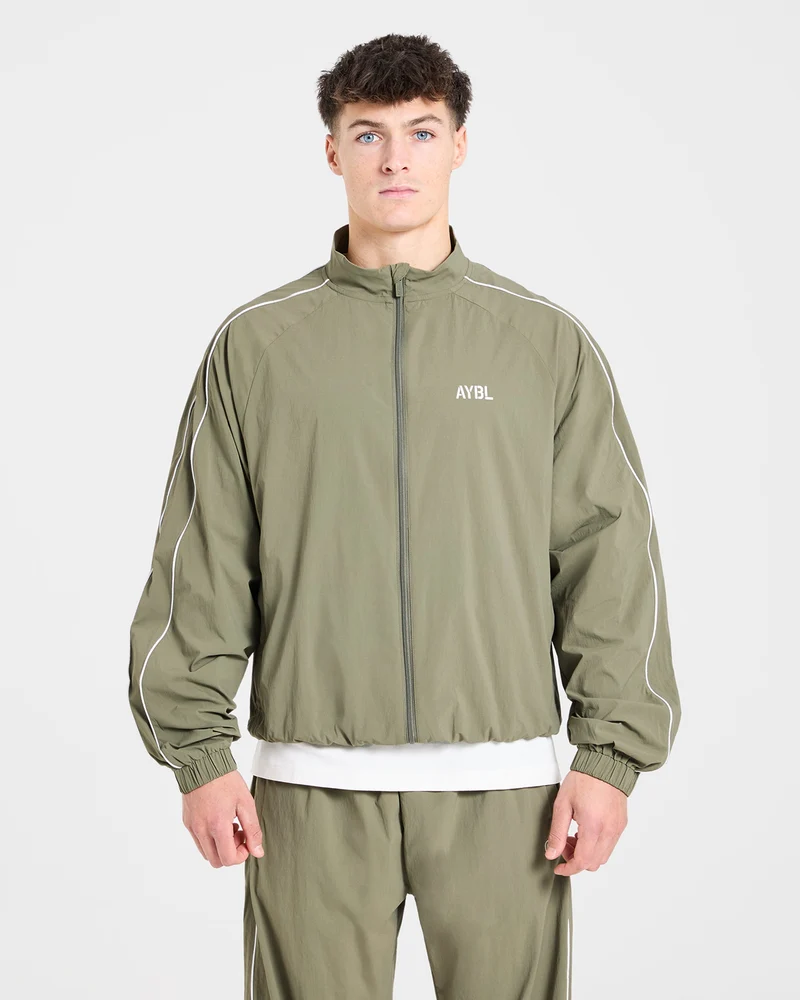 Cam Kissel x Track Jacket - Muted Khaki