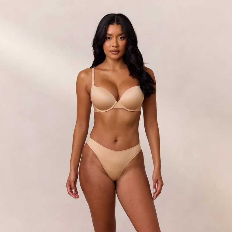 Everyday Hoge Push-Up BH - Zand