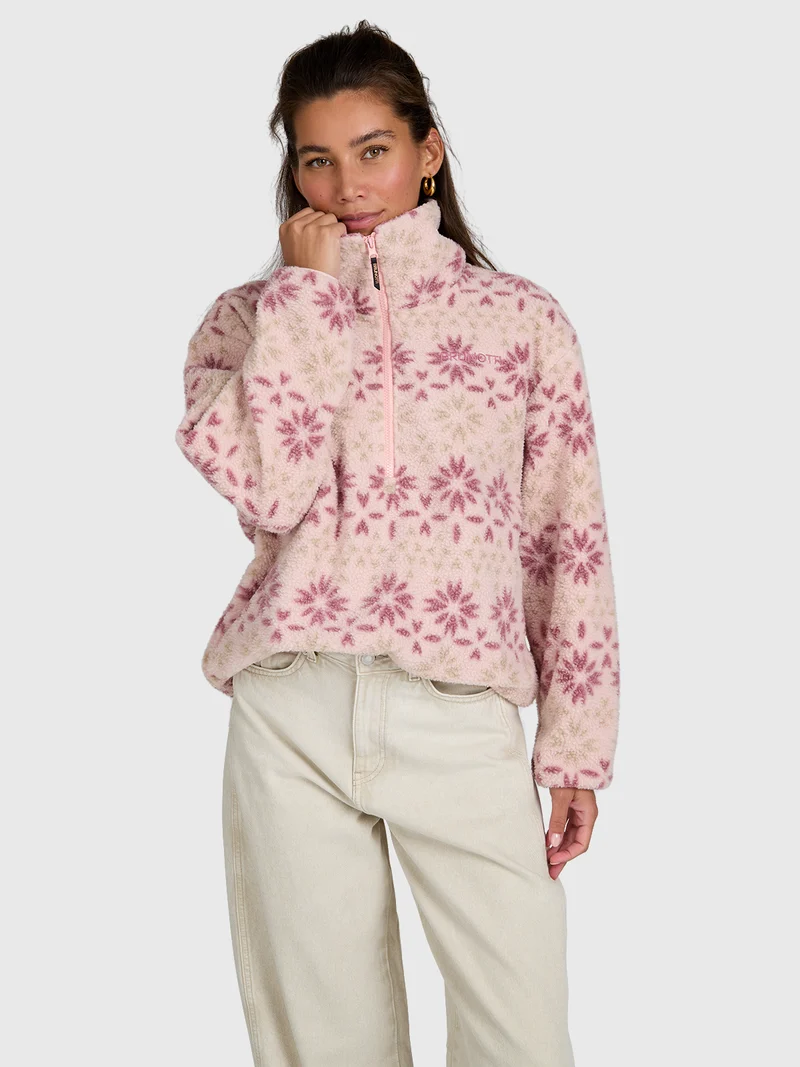 Rezan Women Urban Fleece | Sepia Rose