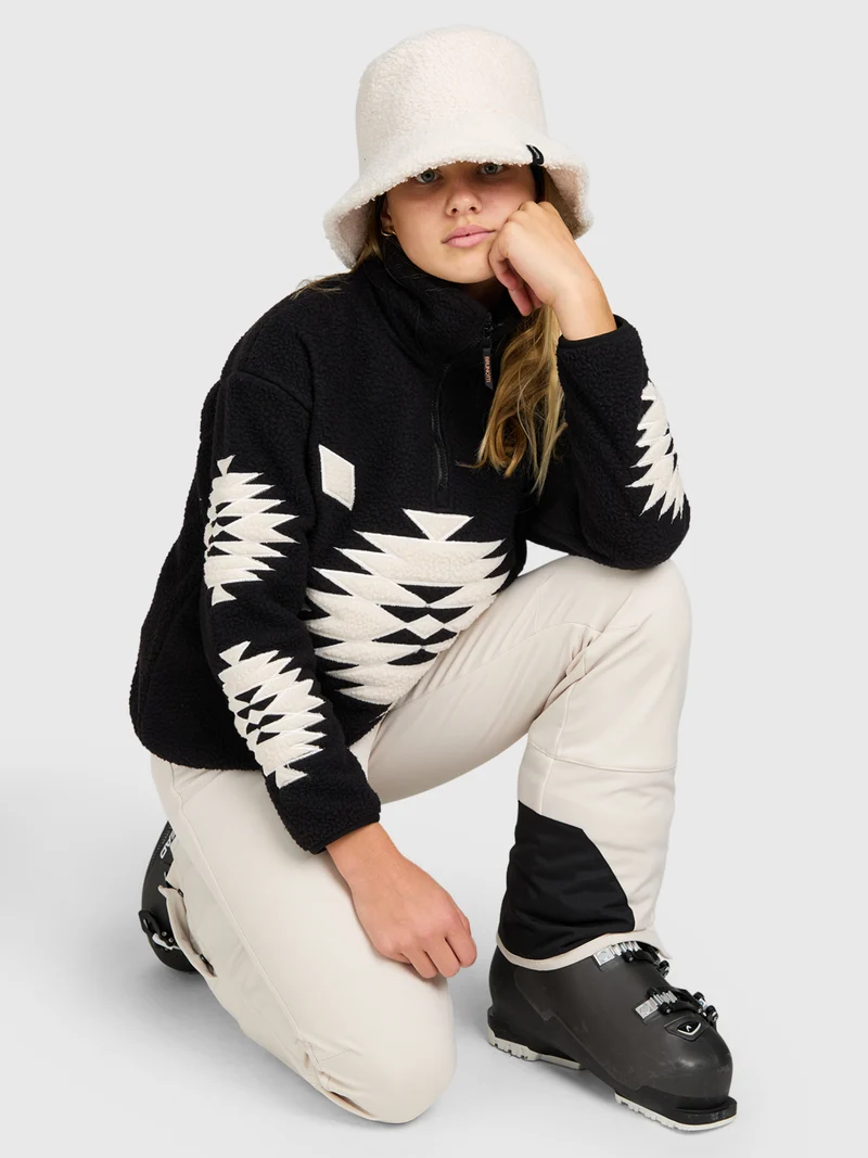 Charliny Girls Urban Fleece | Black