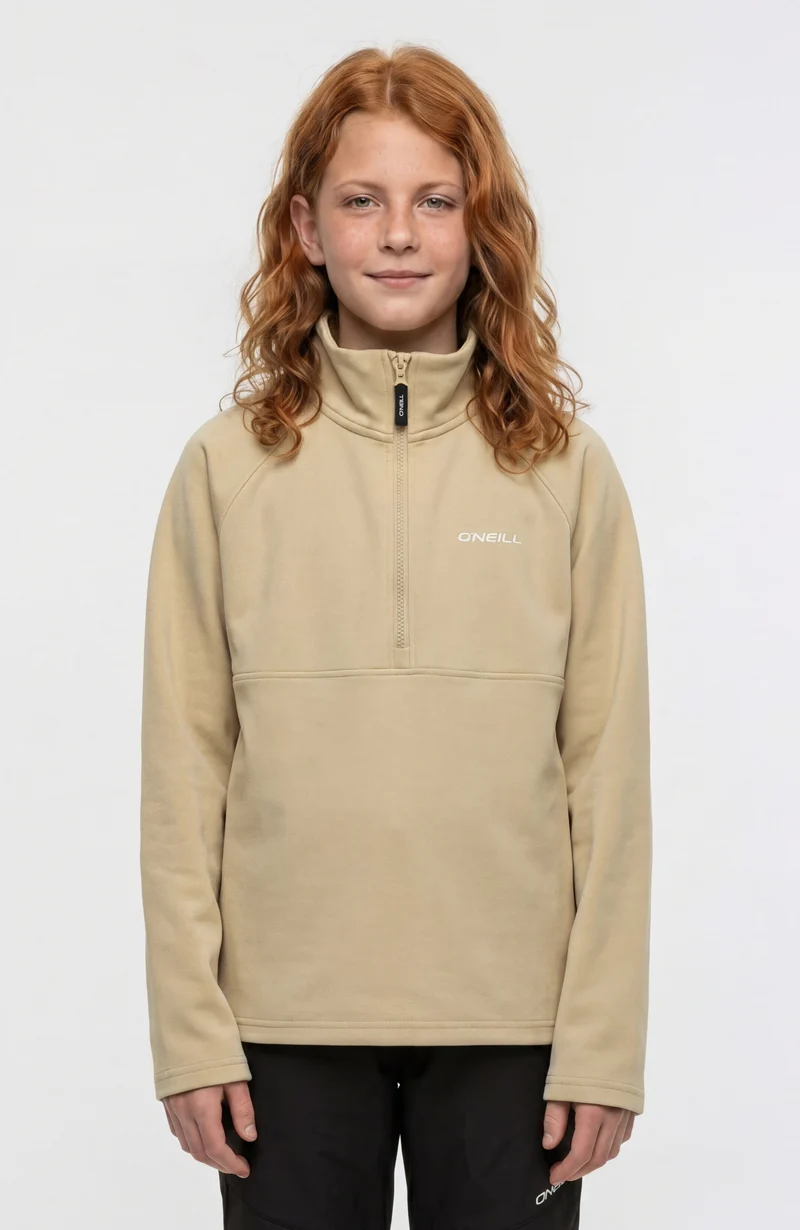 FWC'Cruz fleecetrui met halve rits | Olive Blush