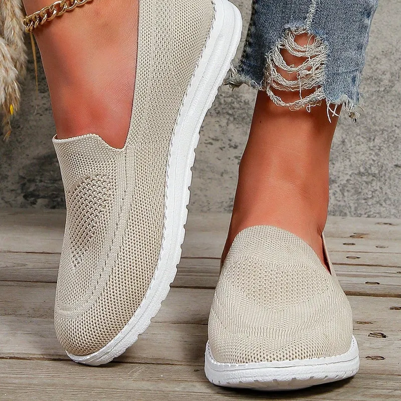 Emiliora – Slip On Walking Sneakers Women