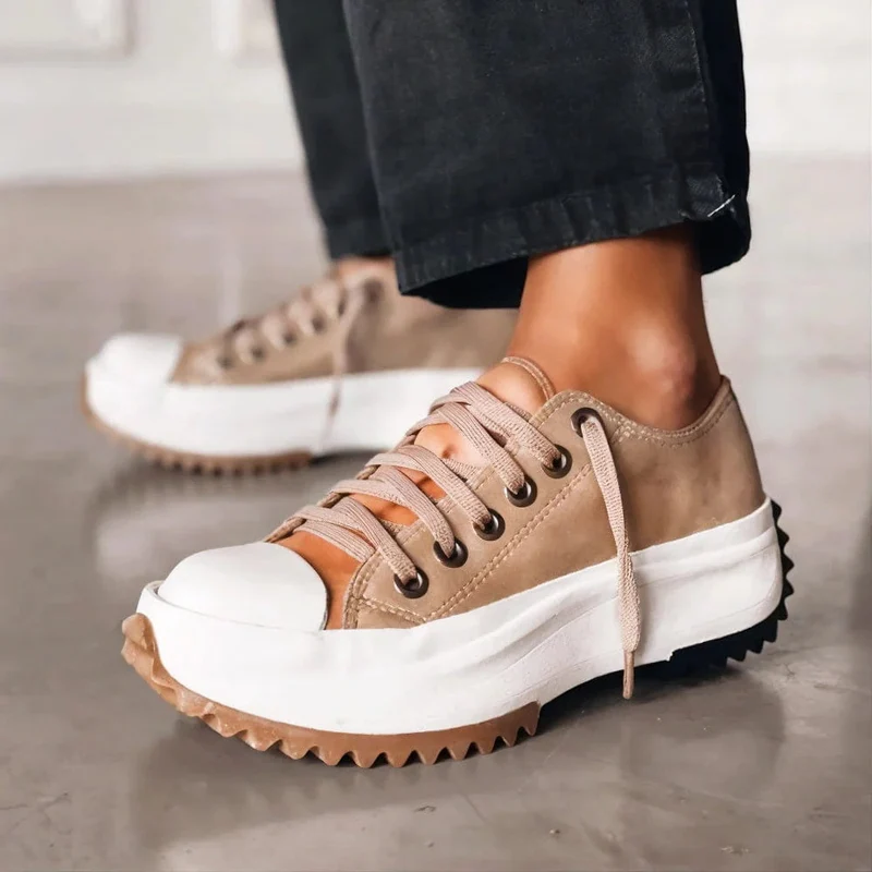 Bellah – Platform Lace Up Everyday Sneakers Women