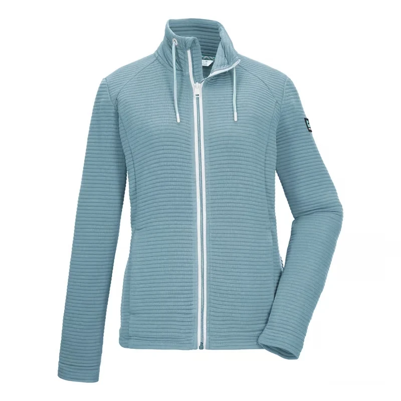 Killtec KOS 12 Flex Fleece Vest Dames - Lichtblauw