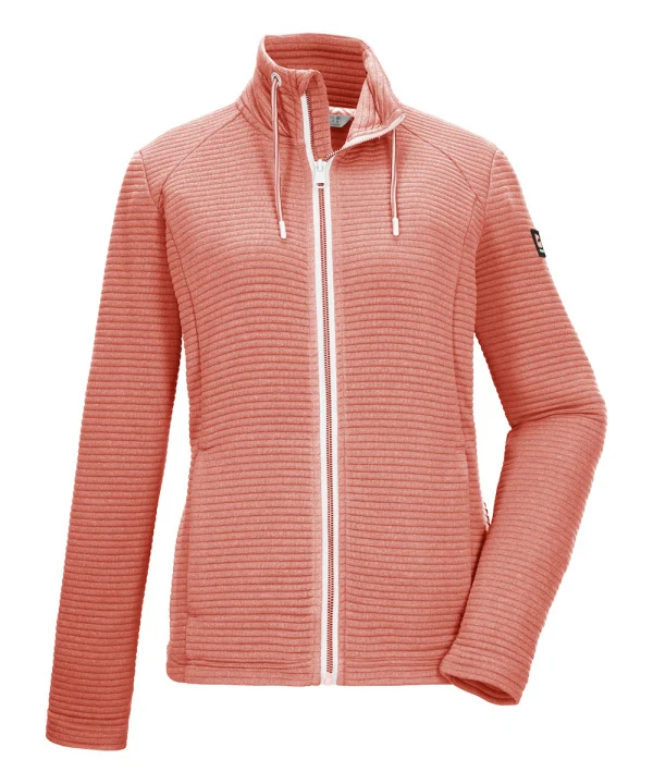 Killtec KOS 12 Flex Fleece Vest Dames - Roze