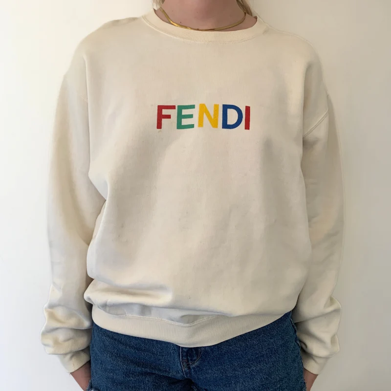 Fendi Trui Multicolor Katoen
