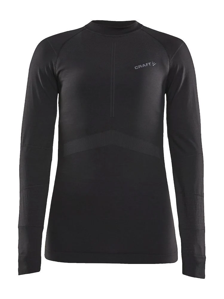 Craft Active Intensity CN LS W thermoshirt lange mouwen zwart dames