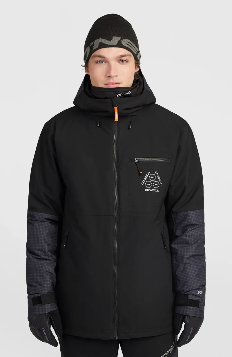 FWC'Peak wintersportjas | Black Out Colour Block