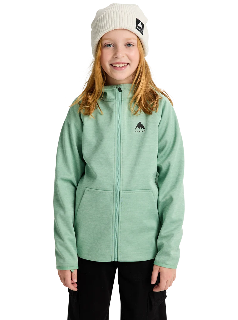 Kids' Burton Crown Weatherproof Full-Zip Fleece
