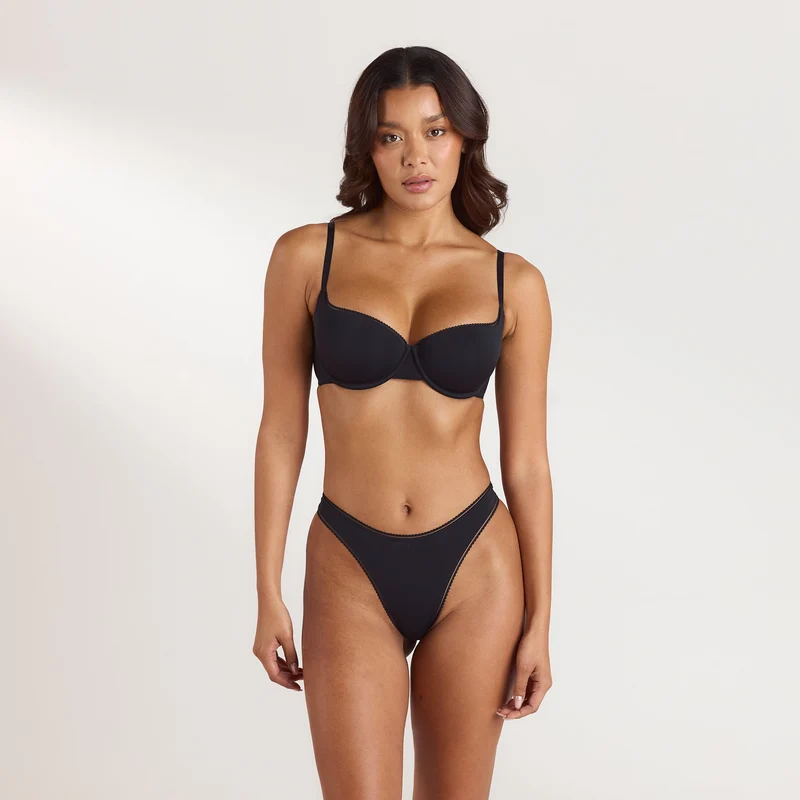Comfort Balconette BH - Zwart