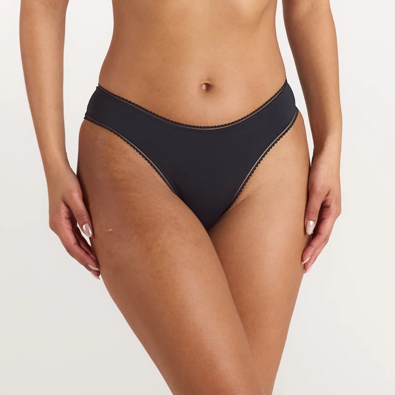 Comfort Brazilian Slip - Zwart