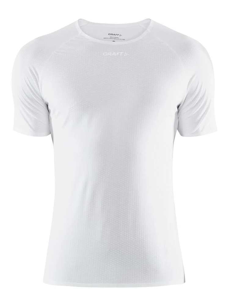 Craft Pro Dry Nanoweight SS ondershirt korte mouwen wit heren