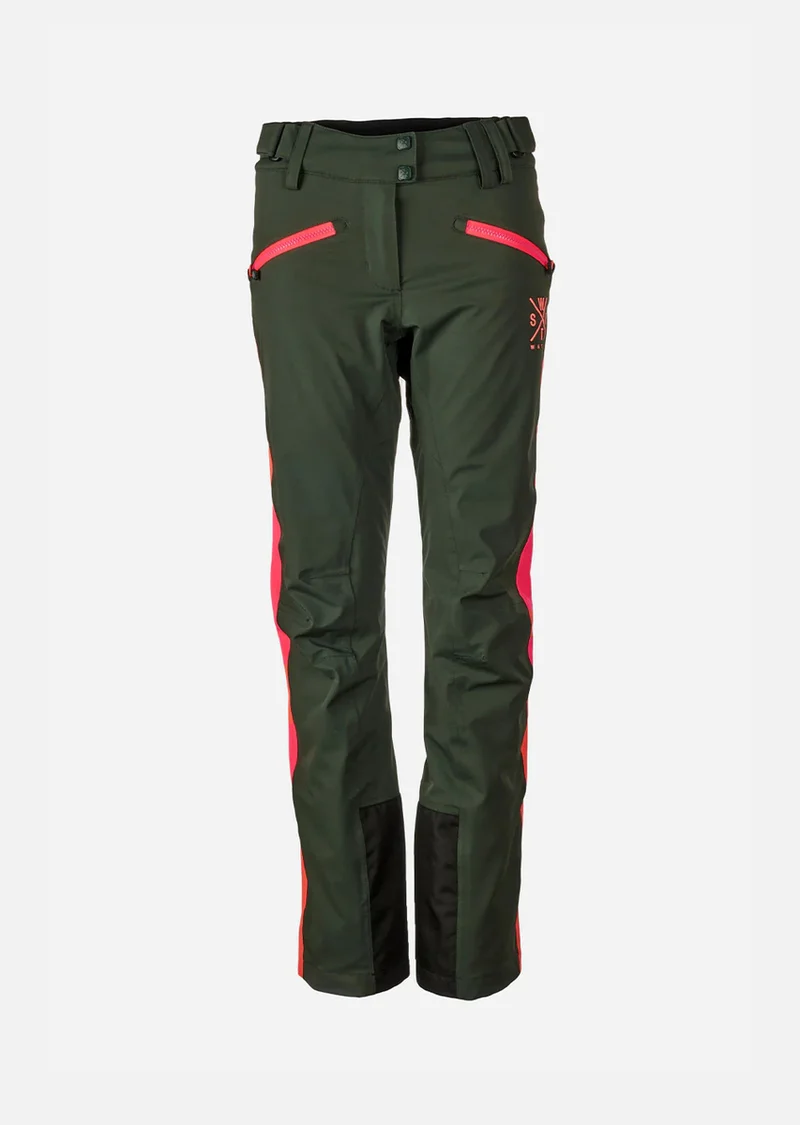WATTS Way Skibroek Dames - Groen