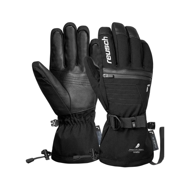 Reusch Lando R-TEX XT skihandschoenen zwart/grijs