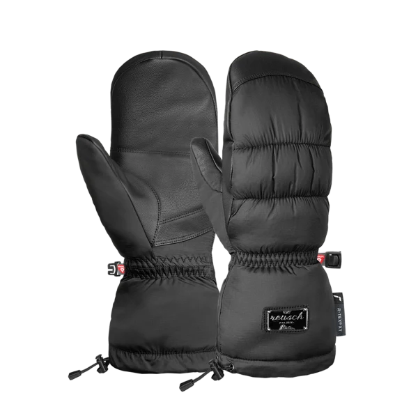 Reusch Puffy R-TEX XT Mitten skiwanten zwart dames