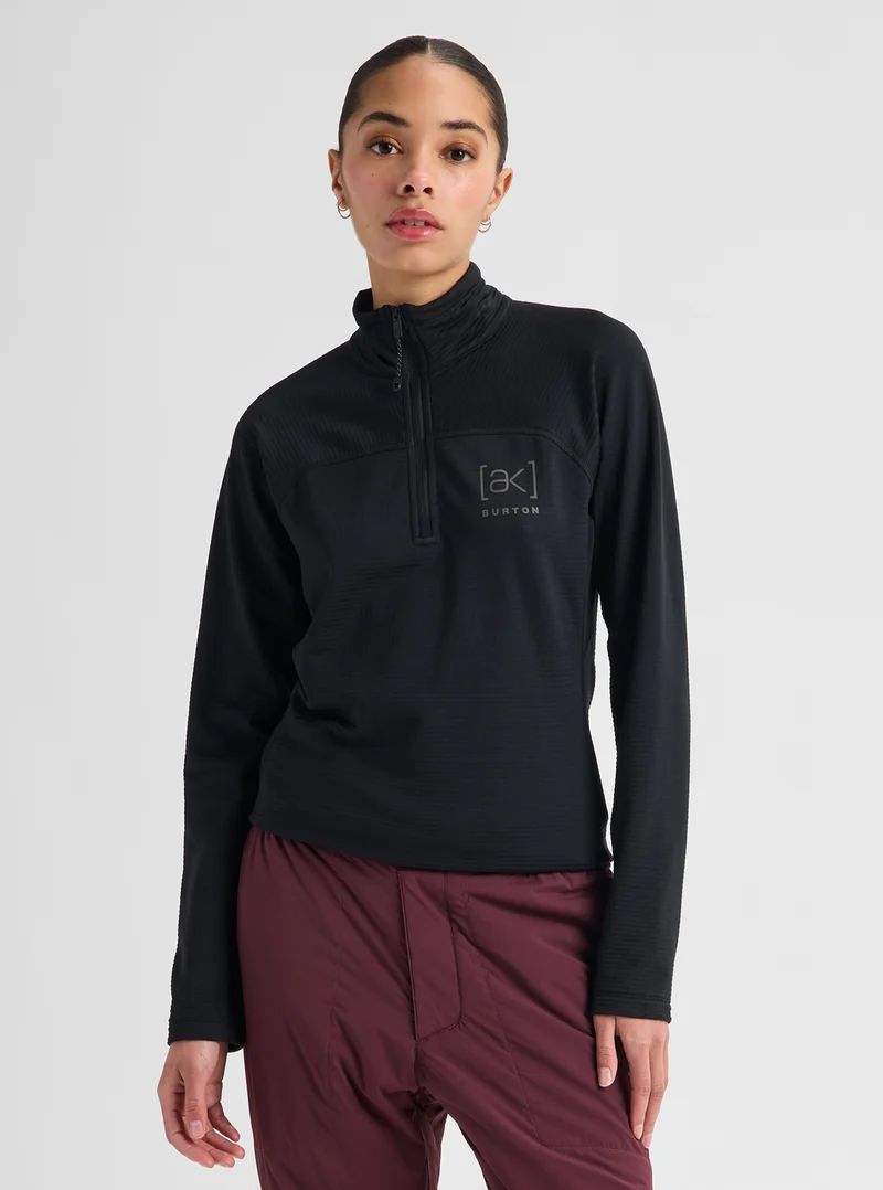 Women's Burton [ak]® Helium Grid Quarter-Zip Fleece