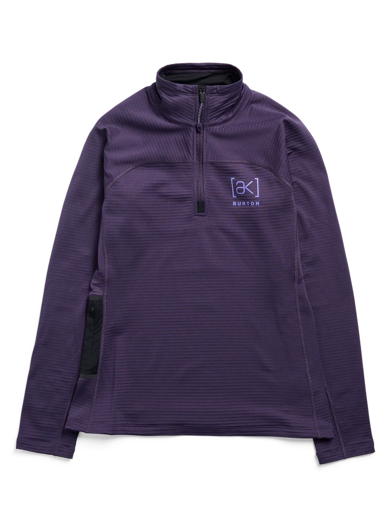 Women's Burton [ak]® Helium Grid Quarter-Zip Fleece