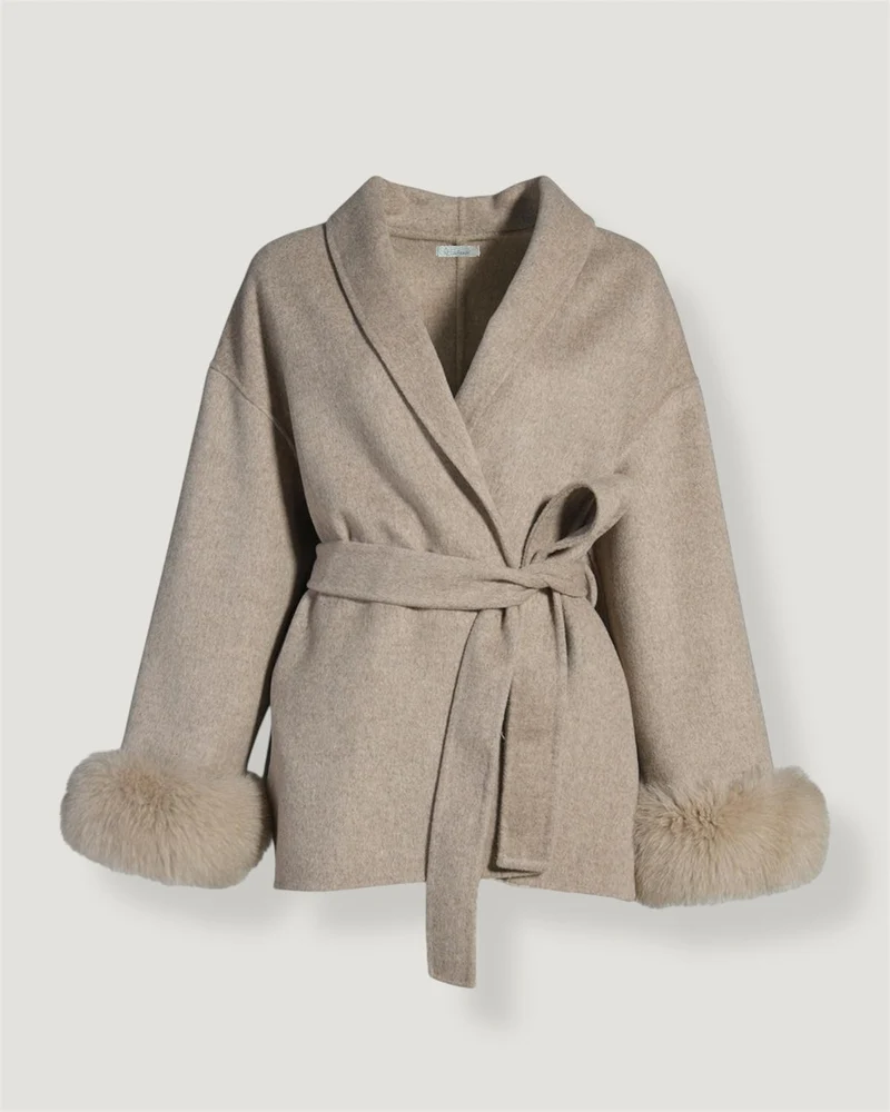 Selmira - Faux Fur Short Coat