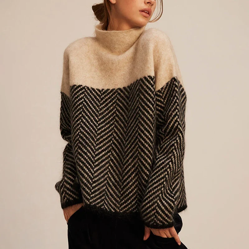 Serelise – Women’s Cashmere Turtleneck Jumper