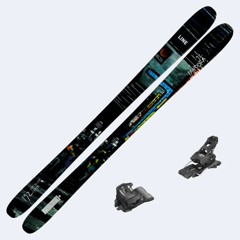 2027 Line Pandora 92 Skis with Tyrolia Attack 14 GW Bindings