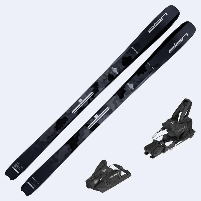 2027 Elan Ripstick 88 Black Edition Skis with Salomon Strive 14 GW Bindings
