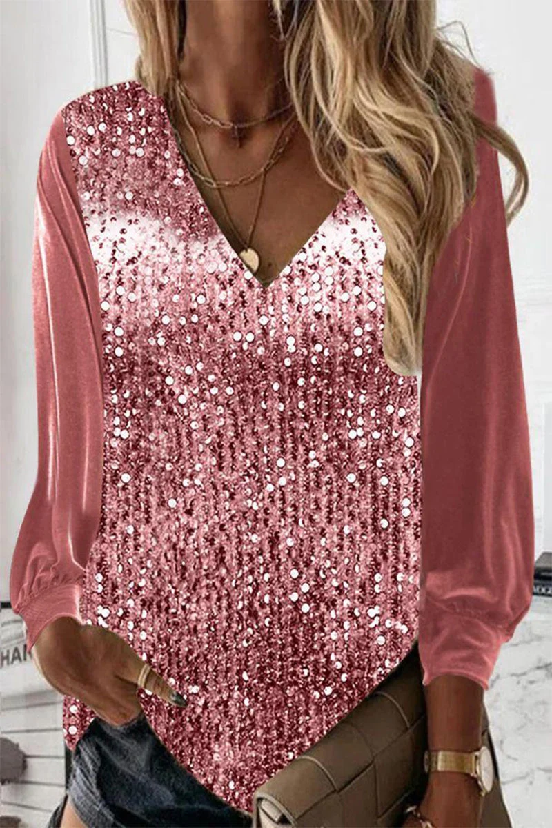 Lumirelle - Subtle Glitter Blouse