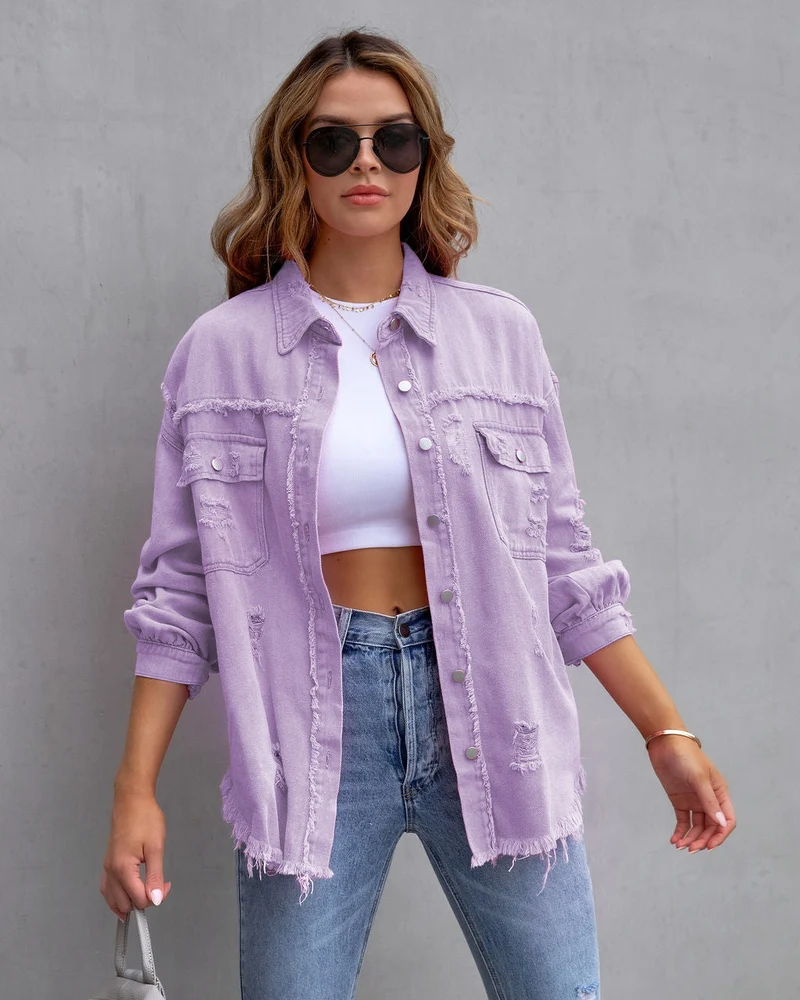 Novalisse – Women’s Oversized Denim Jacket
