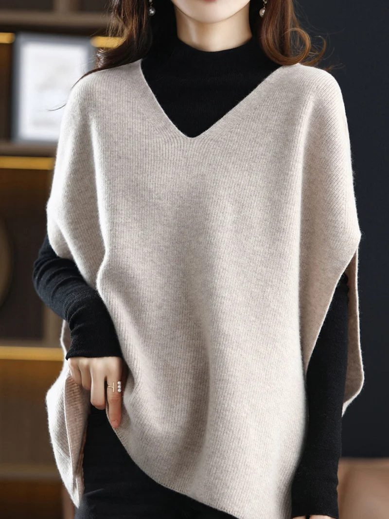 Marcelline – Women V Neck Knit Vest