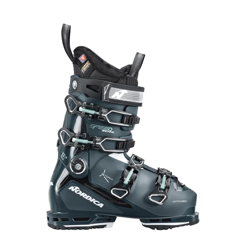 Nordica Speedmachine 3 105w GW MV skischoenen groen/zwart dames