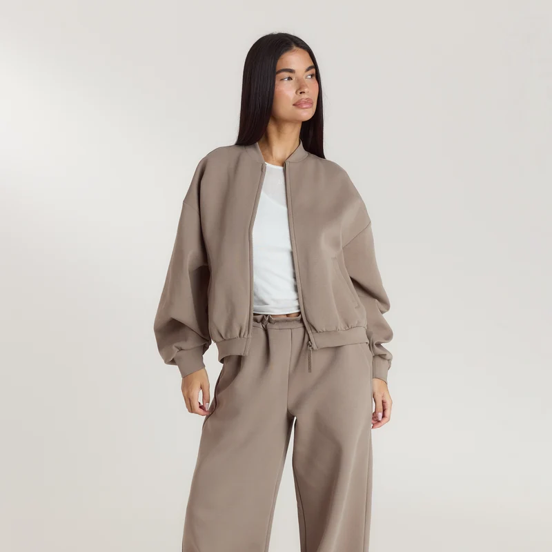 Neopreen Bomberjack - Taupe