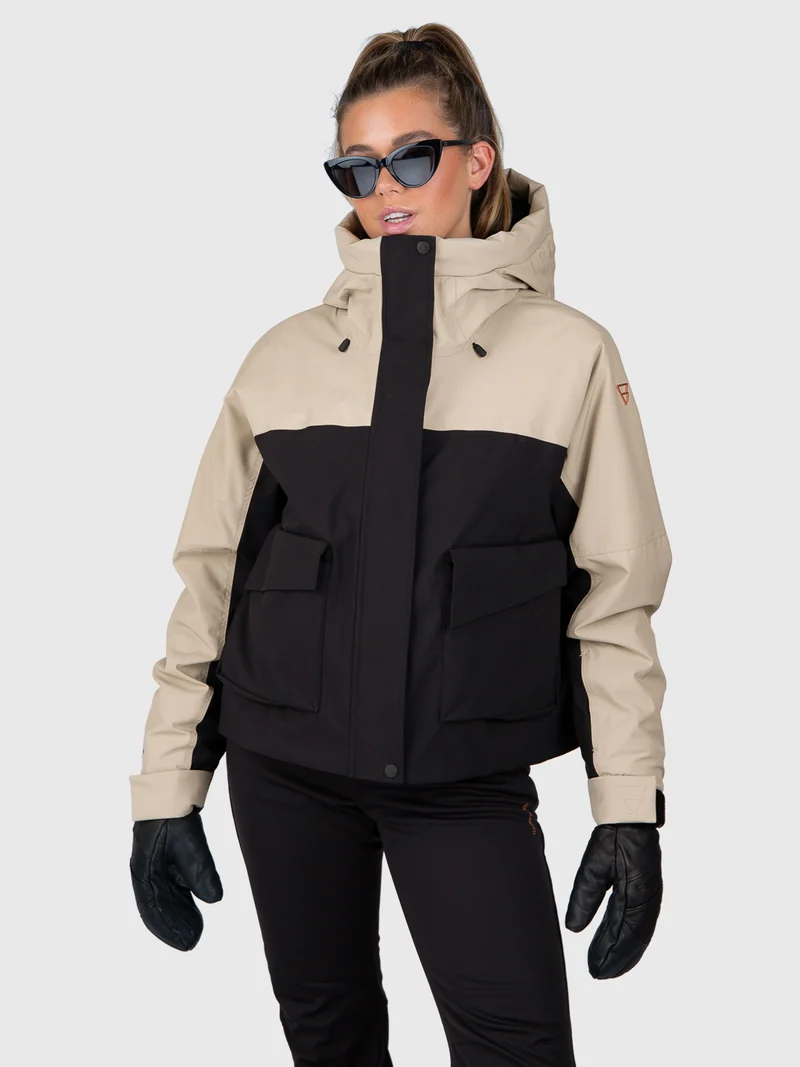 Terrea Women Snow Jacket | Black