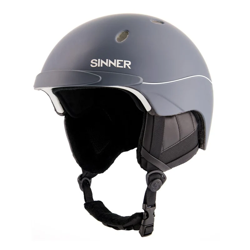 Sinner TITAN Skihelm - Mat Donker Grijs