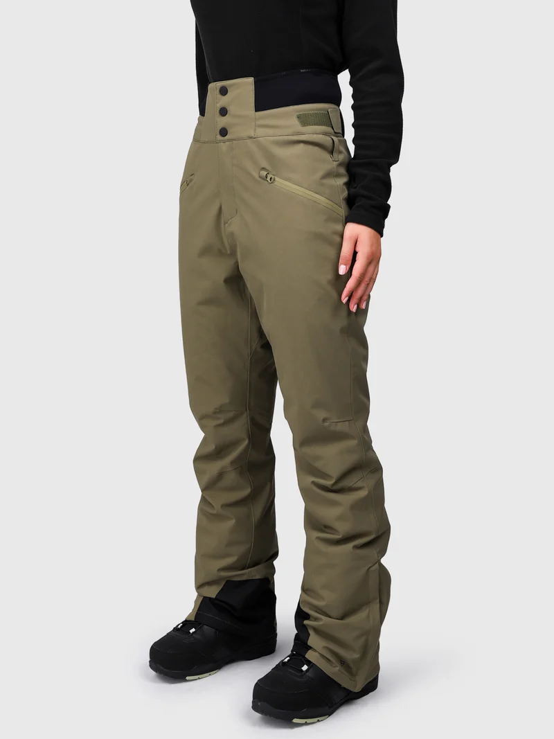 Whitewater Women Snow Pants | Dusky Green