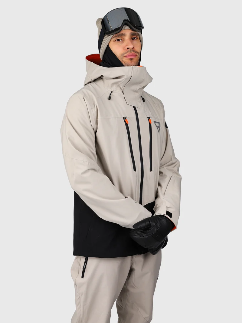 Kendron Men Snow Jacket | Fungi