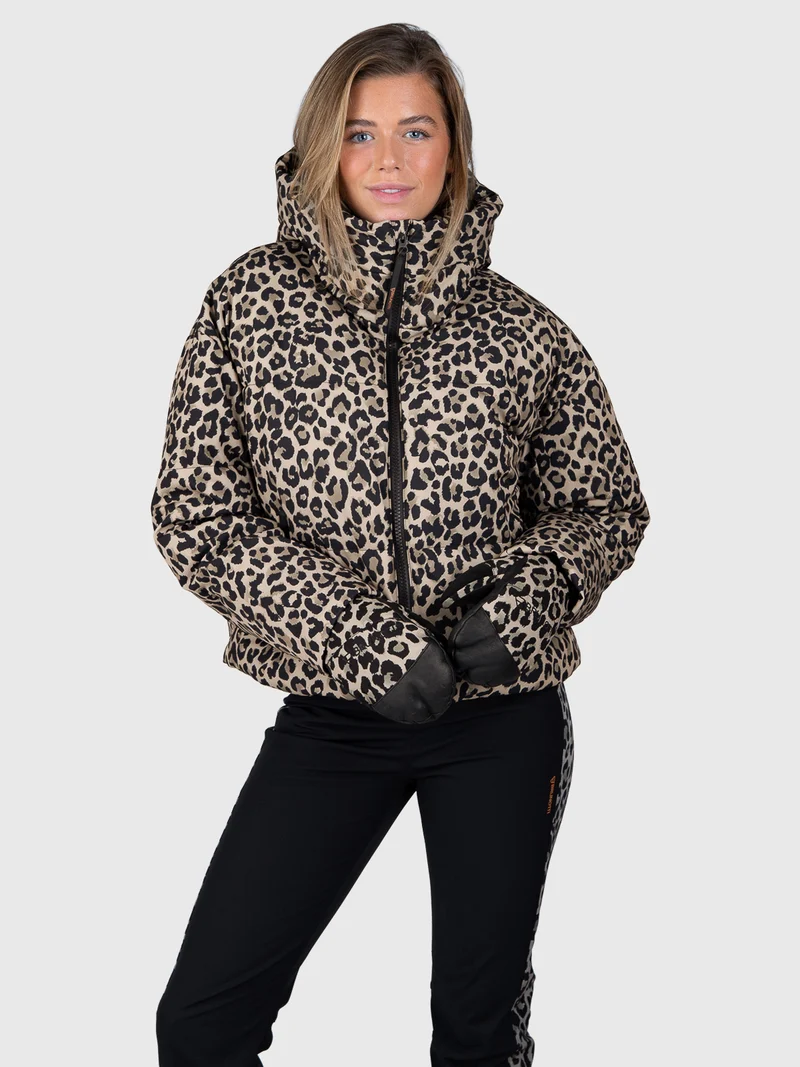 Fiaskia-Print Women Snow Jacket | Wild Thing Fungi